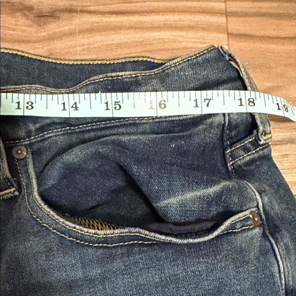 Paige Doheny Men's Sz.36 Relaxed Straight Stretch Dark Wash Denim Blue Jeans USA - Picture 5 of 8